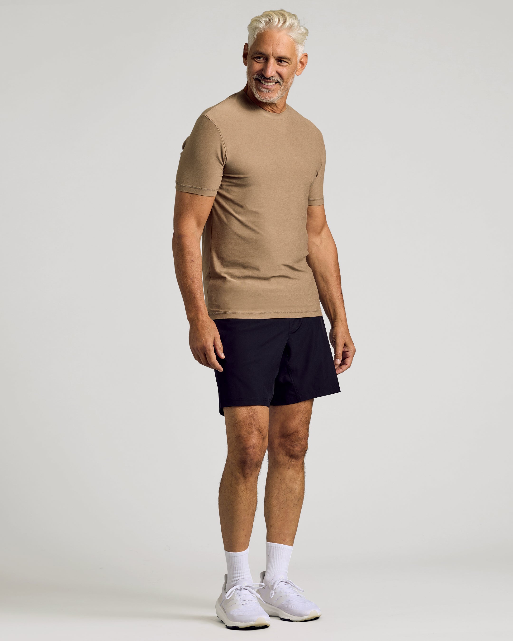 Driftwood Active Crew Neck Tee