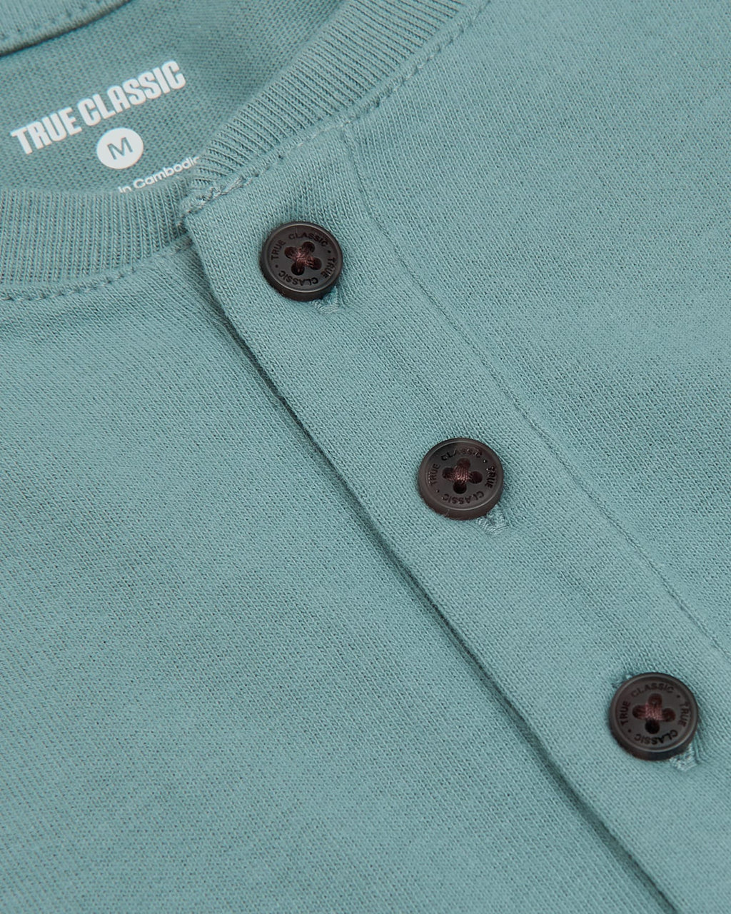 Heavyweight Curved Hem Henley 3-Pack