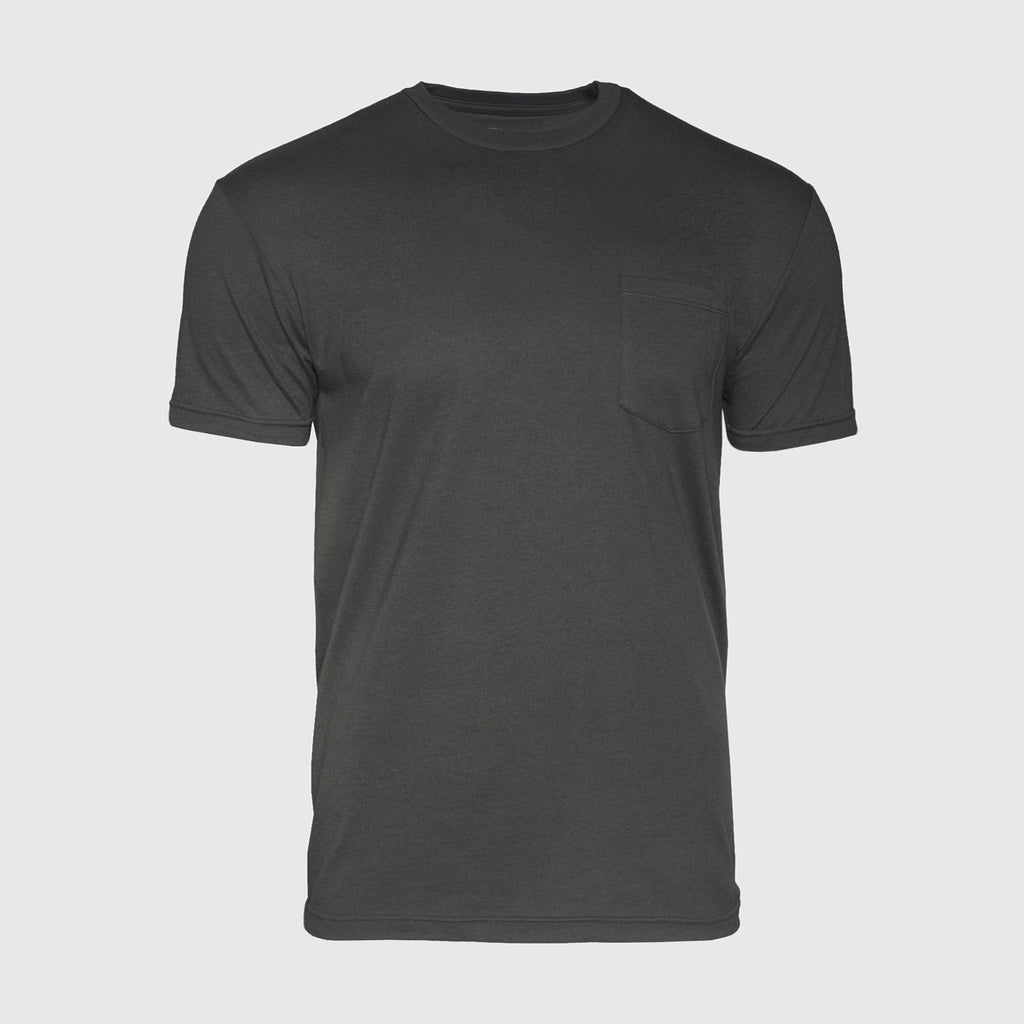 Carbon Pocket Crew Tee