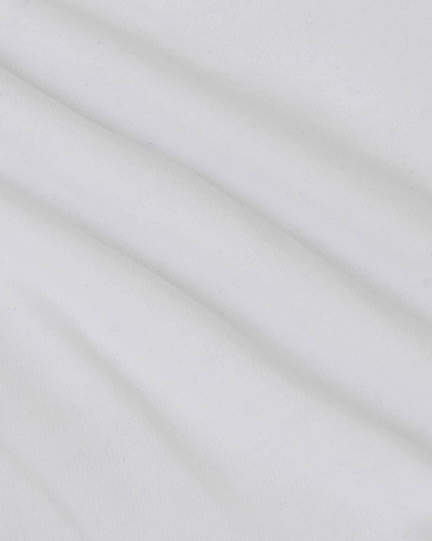 All White Tall Heavyweight Curved Hem Crew 3-Pack