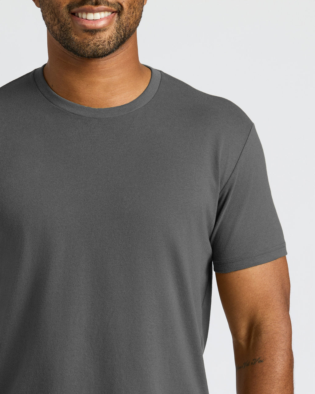 Classic Curved Hem Crew Neck 3-Pack