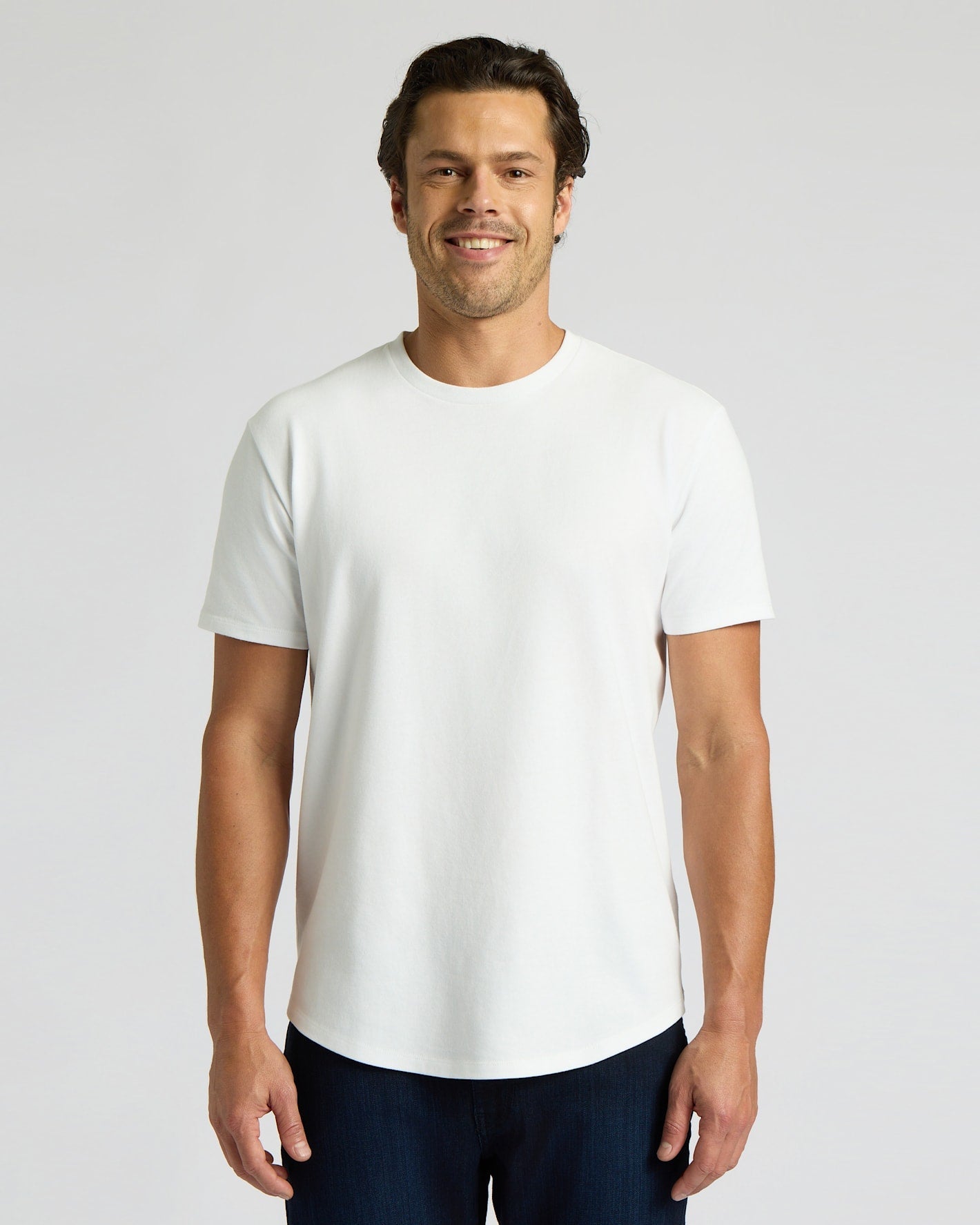 Heavyweight Curved Hem Crew 6-Pack